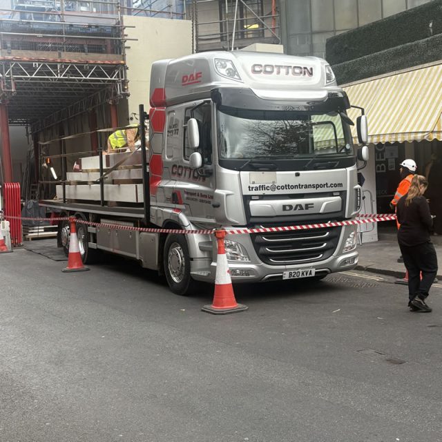 Cotton Transpoort Delivery in London